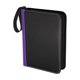 thumbnail image 4 of Carpeta de béisbol para colección de tarjetas deportivas, carpeta con cremallera, impermeable, resistente, de primera calidad, con 9 bolsillos, para Violeta, 4 of 10
