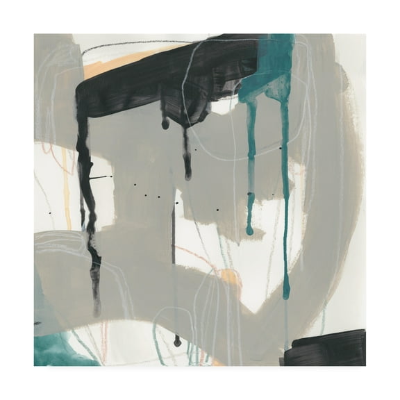 Trademark Fine Art 'Carioca IV' Canvas Art by June Erica Vess