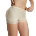 thumbnail image 2 of Womens Seamless Butt Lifter Panties Padded Removable Butt Pad Lace Panties Enhancer Underwear Shapewear Panty Enhancing Control Boyshort, 2 of 7