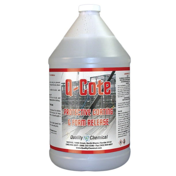 QCote Paraffinbased Concrete Form Release Agent 1 gallon (128