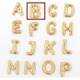 thumbnail image 2 of Glossy Letter Copper Pendant Popular Ornament All-match, 2 of 2