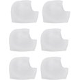 thumbnail image 1 of Heel Protectors, Heel Cups 3 Pairs Silicone Heel Protectors, Reusable Anti Cracking Heel Protective Pad Silicone Heel Pads with Soft and Elastic for Heel Tingling, Plantar, 1 of 7