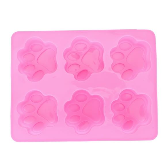 TOPINCN 6‑Grid Cat Claw Shaped Mold Cartoon DIY Hand-Made Cake Chocolate Bread Mould