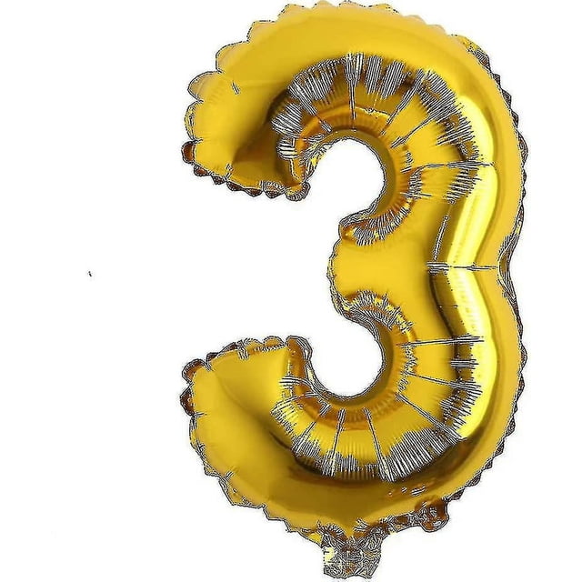 32 Inch Letter Balloons Gold Alphabet Number Foil Balloons Mylar Party Wedd