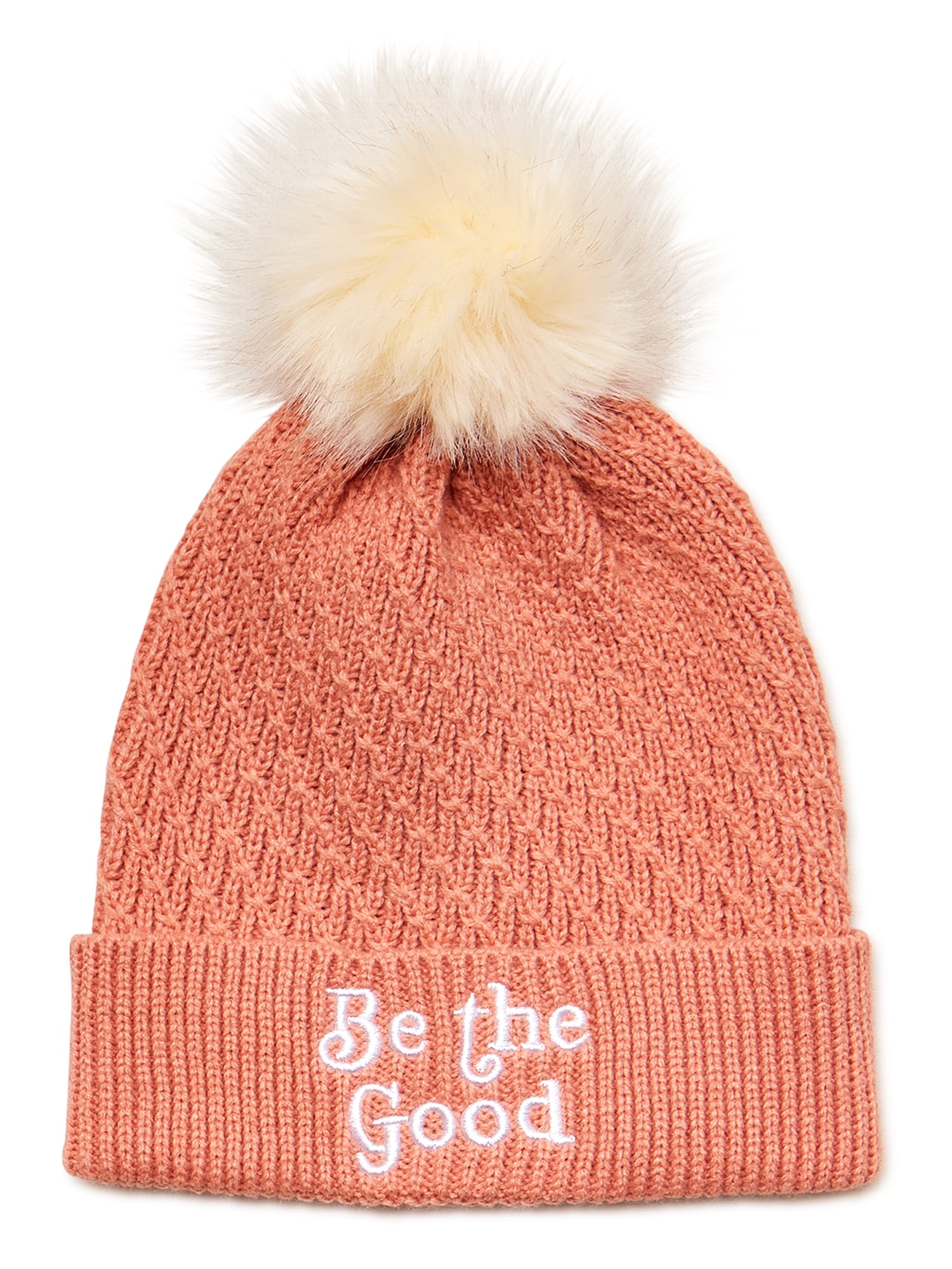 Home Free Women's Pom Pom Beanie Hat