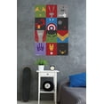thumbnail image 2 of Marvel Comics - Avengers - Minimalist Grid Wall Poster, 22.375" x 34", 2 of 2