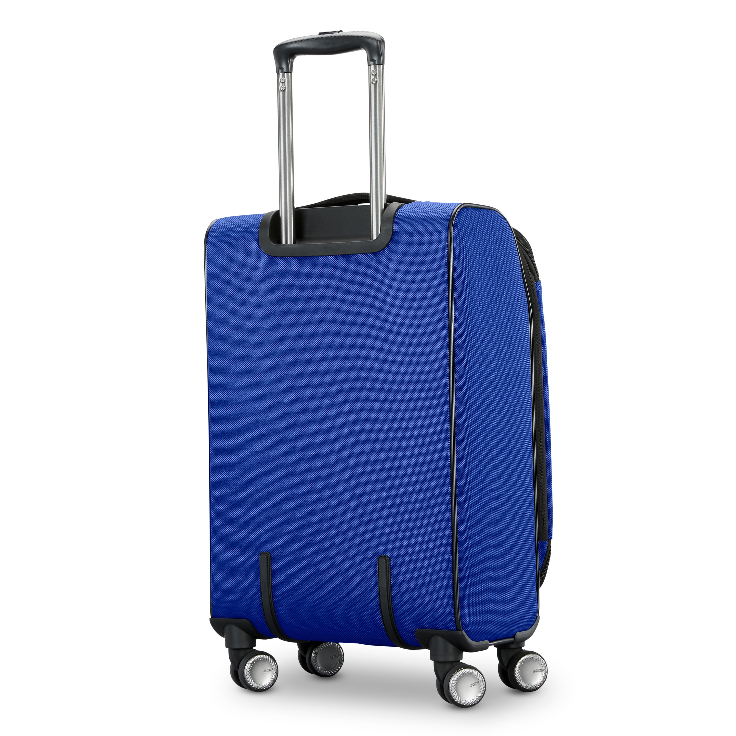 American Tourister Dash XLT Softside Carry On Luggage with Spinner Wheels Single Piece - Sapphire Blue