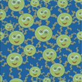 thumbnail image 1 of Ahgly Company Machine Washable Indoor Square Transitional Pastel Green Area Rugs, 6' Square, 1 of 7