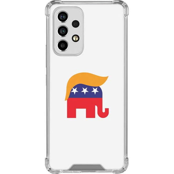 Skinit Political Republican Trump Hair Galaxy A33 5G Clear Case