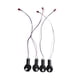 thumbnail image 2 of 4 Uds Motor de Drone y asiento de Motor de Motor, componentes de Motor de Drone RC, piezas de repuesto de liberación rápida para E88, RC Quadcopter, 2 of 8