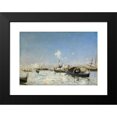 thumbnail image 2 of Giovanni Boldini 24x18 Black Modern Framed Museum Art Print Titled - The Island of San Giorgio in Venice, 2 of 5
