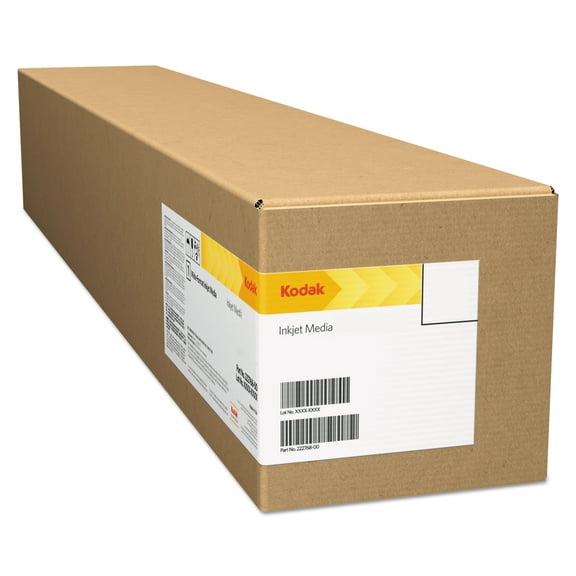 Kodak Professional Inkjet Photo Paper Roll, Luster, 10.9 mil, 10" x 328 ft, White