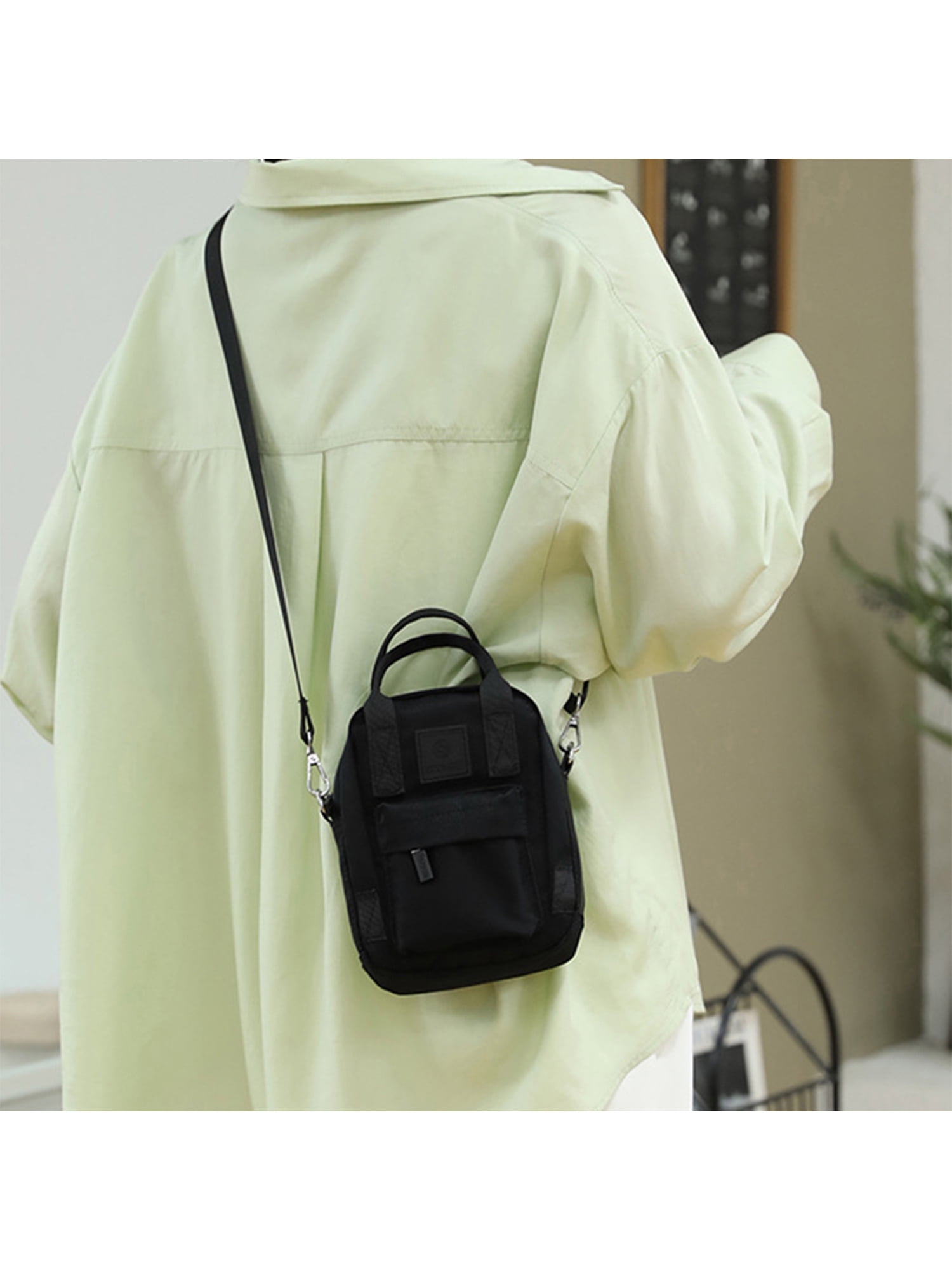 Lumento Women Shoulder Bag Designer Crossbody Bags Mini Nylon Cell Phone  Purse Messenger Shopping Fashion Pouch Waterproof Adjustable Strap Portable  Khaki 