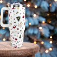 thumbnail image 6 of Christmas Tumbler 40oz Reindeer Tumbler with Lid and Straw Christmas Trees Snowflakes Cup Xmas Insulated Coffee Mug Christmas Gifts for Women Men, 6 of 6