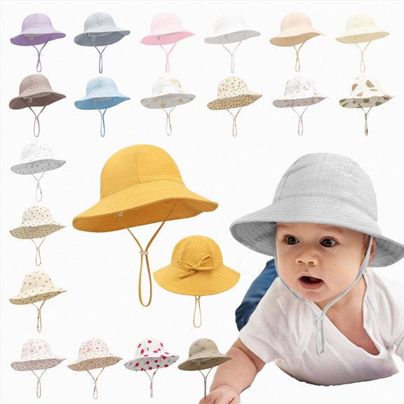 XZNPDUCQ Girls Boys Outdoor Play Hat S Kids Sun Hat Bucket Hat For Toddler Girls Boys Sun Toddler Summer Hats