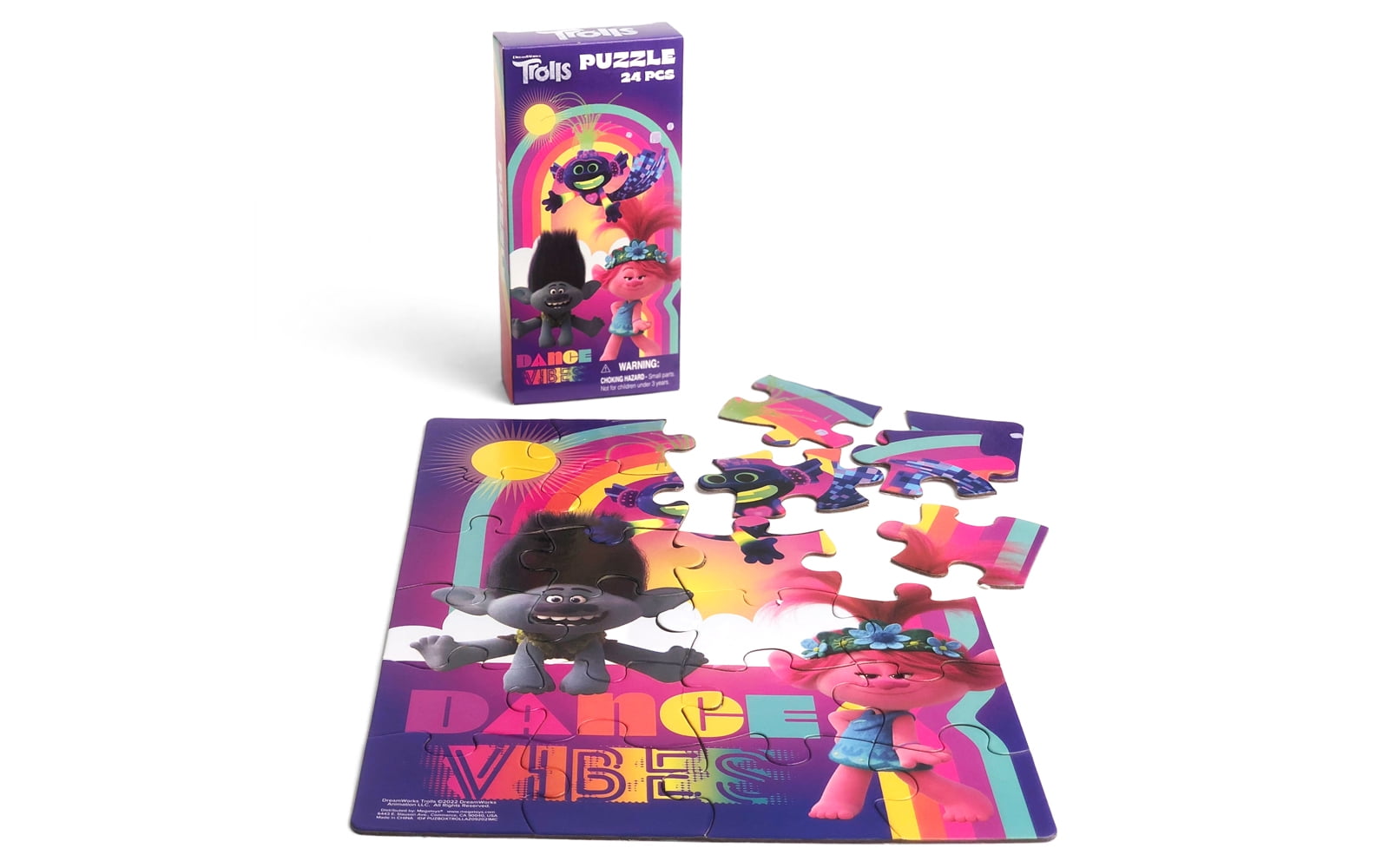 Trolls Tin Box Gift Set for Kids - Tin Box, Tin Pencil Case, Water Bottle, Puzzle, Stickers