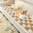 thumbnail image 2 of Fuzzy Couch Covers For Pet, Couch Protector For Dogs Garden Cotton Protective Couch Cover, Pet Mat Bed Couch Cover 27.6 X 70.9in, 2 of 5