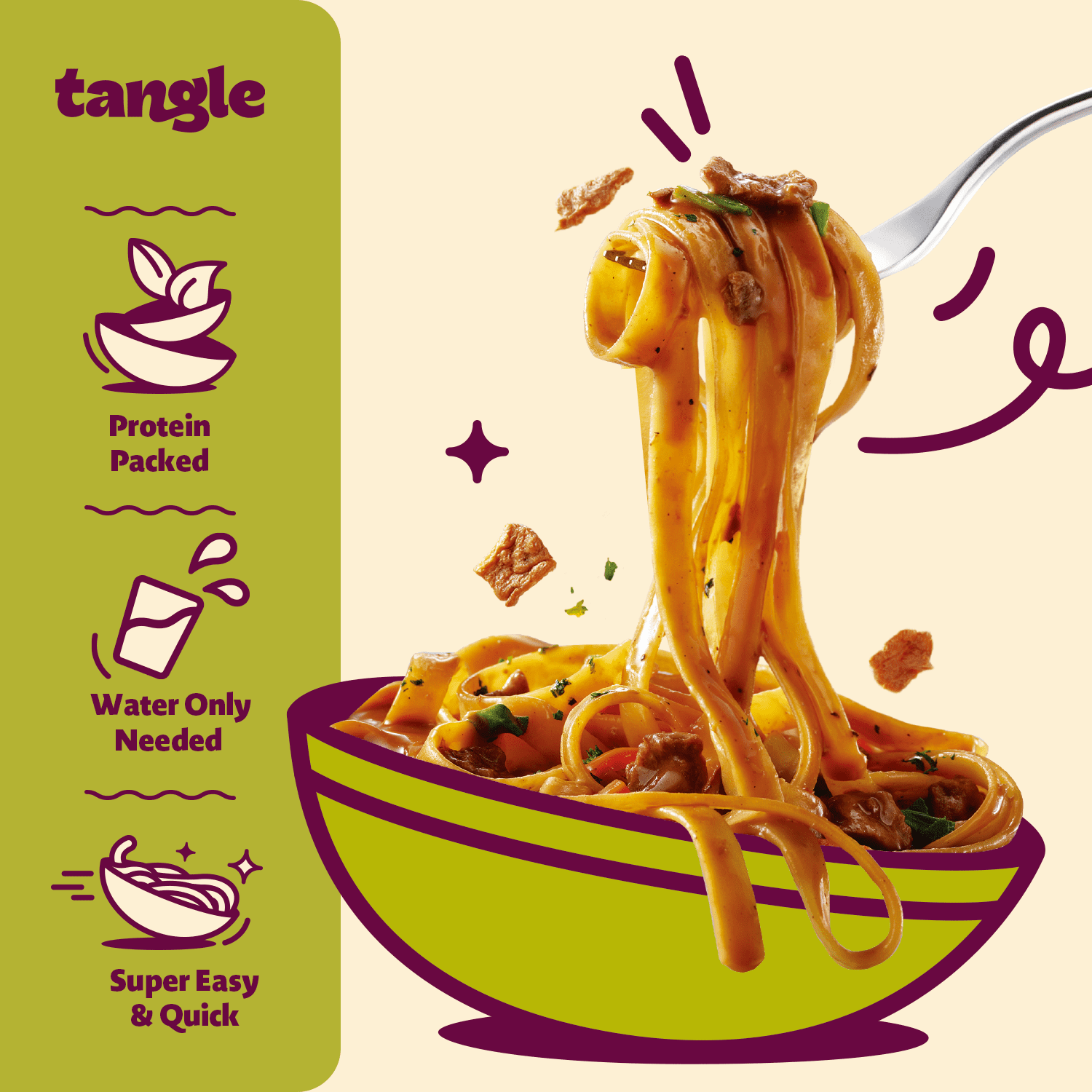 Samyang Tangle Bulgogi Alfredo Pasta Big Bowl