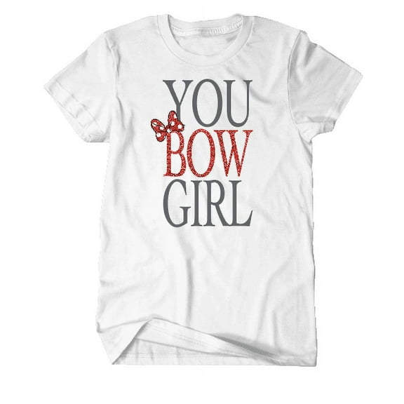 Disney Minnie Mouse Womens Souvenir Graphic Tee Shirt, White, Size L