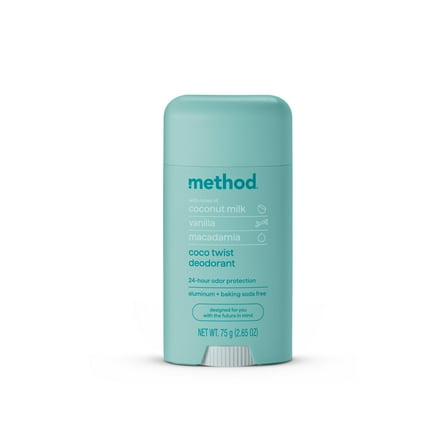 Method Deodorant, Coco Twist, 2.65 oz