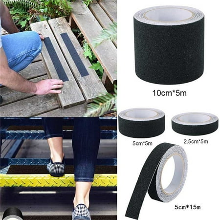 Anti Slip Tape, Best Grip, Friction, Abrasive Adhesive for Stairs, Safety, Tread Step, Indoor,