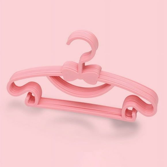 Children Coat Hangers,10PCS Kids Storage Hangers Bow Knot Hangers Plastic Coat Hangers Precision Engineered