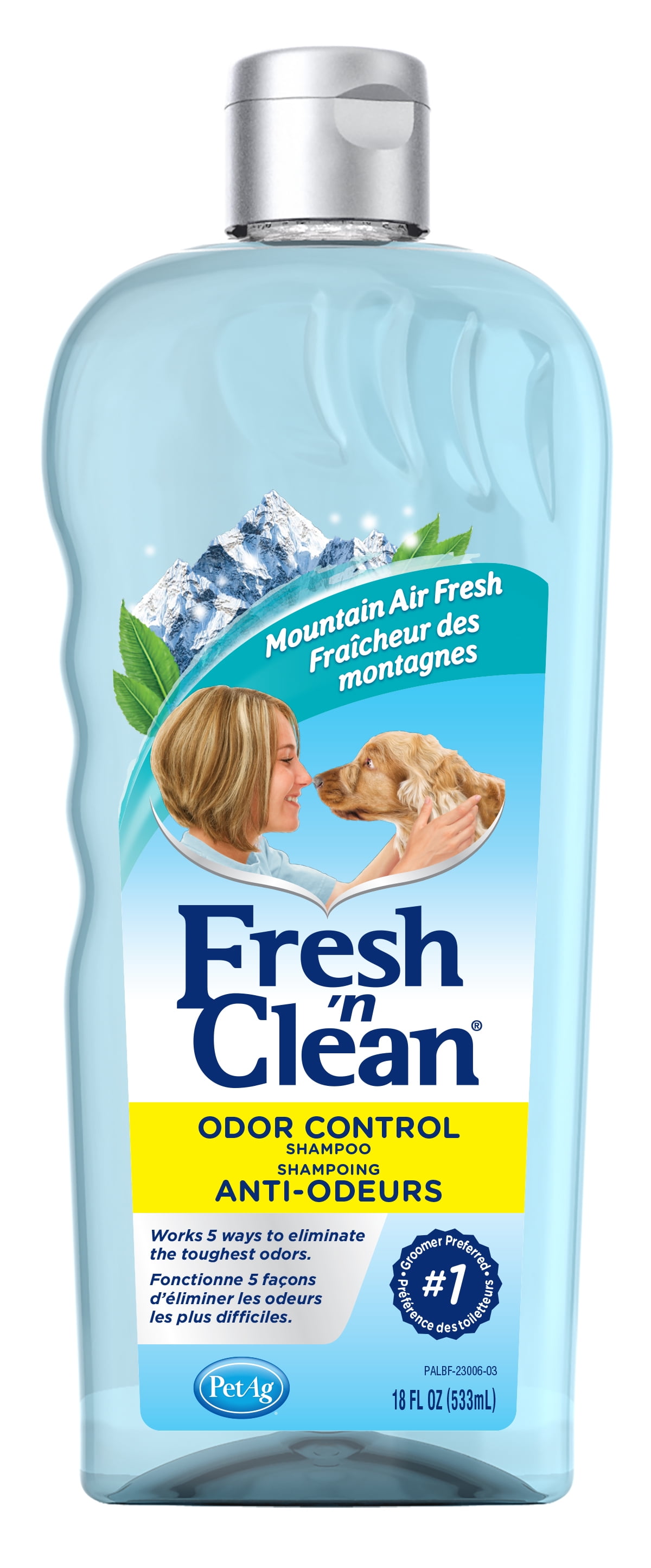 PetAg Fresh 'n Clean Odor Control Dog Shampoo Mountain Air Fresh