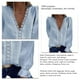thumbnail image 5 of Blusa casual para mujer,Camisa de encaje para mujer Camisa de encaje para mujer Blusa de gasa para mujer Características mejoradas, 5 of 6
