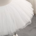 thumbnail image 4 of Womens 1950s Vintage Tutu Tulle Petticoat Adults Ballet Dance Solid Color Bubble Skirt for Christmas Cosplay Party, 4 of 8