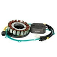 thumbnail image 3 of Magneto Stator + Voltage Rectifier + Gasket For Suzuki 05-19 Boulevard S40 S 40, 3 of 7