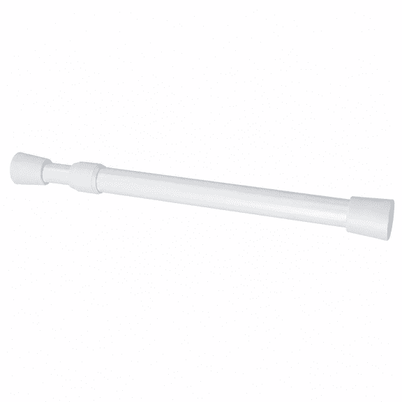 Verdlora No-Drill Adjustable Shower Curtain Rod, Spring Spiral Shower Rod Curved, Anti-Slip Shower Rods, 20-Pack