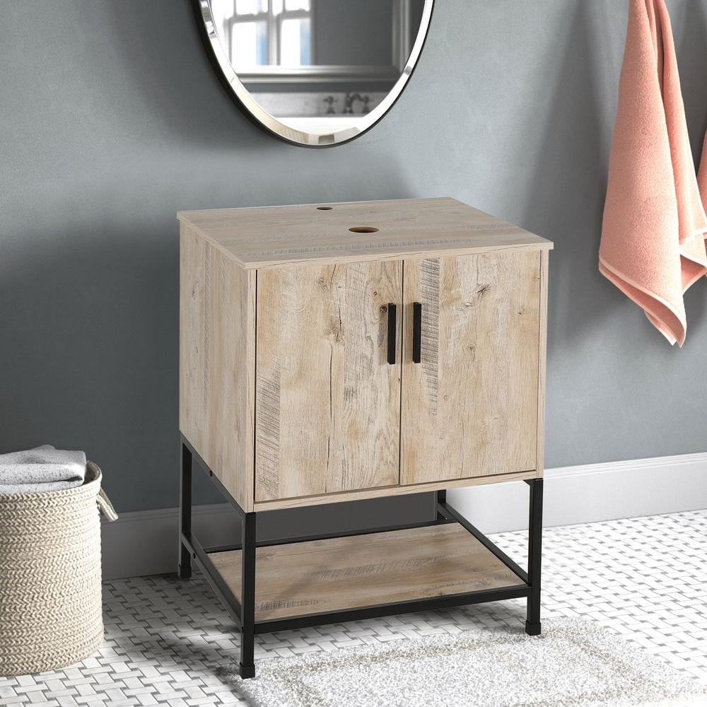 Eclife 24-Inch Oak Bathroom Vanity Base Only, 1-Pack