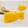 thumbnail image 5 of KLYNE - Cheese Shaped Scented Decorative Candle - Cute Fun Home Kitchen Food Decor Gift, 5 of 6
