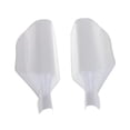 thumbnail image 4 of Siruishop 2x Motorcycle Hand Guards Windshield Handguards for Ybr125 DT125 White, 4 of 8