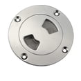 thumbnail image 5 of ABCISI Boat Deck Plate, Made from Heavy Duty 316 Marine Grade Stainless Steel with Fastners, 3 Inch Inside Diameter Port Hole, 5 of 8