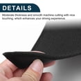 thumbnail image 4 of Unique Bargains Car Door Leather Anti Kick Pad Sticker for Audi Q3 2012-2016 Waterproof Door Panel Interior Side Edge Film Trim Protector Black Adhesive Backing 1 Set, 4 of 6
