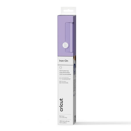 Cricut Iron-On (2 ft), Lilac, 12 x24, Roll