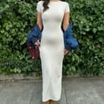 thumbnail image 3 of Soft Glam Maxi Dress (S, CoffeeBrown), 3 of 7
