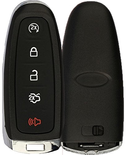 HQRP 5 Buttons Keyless Remote Case Shell for Lincoln MKT 2013-2015 Smart Key