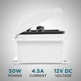 thumbnail image 2 of Hike Crew 14" RV Roof Vent Fan, 12V, 10-Speed, White, 2 of 8