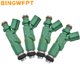 thumbnail image 1 of 4pcs Top Quality 23250-21020 High Quality New Fuel Injector Nozzle For Toyota Prius Vitz Yaris 4cyl 1.5l 23209-21020 2325021020, 1 of 1