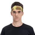 thumbnail image 4 of Goofa Bohemia Pattern Sweatbands Sports Headband for Men & Women,Moisture Wicking Athletic headband,Breathable Sweatband,Sports accessories,Workout gear, 4 of 9