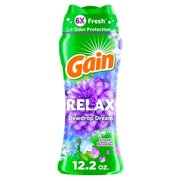 Gain Relax In-Wash Scent Booster Beads - Dewdrop Dream - 12.2 oz