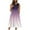 Purple, variant on Summer Dresses for Women 2025, Fashion Women's Dresses Summer Casual Round Neck Sleeveless Solid Beach Sundresses Boho Dress(Black,S)