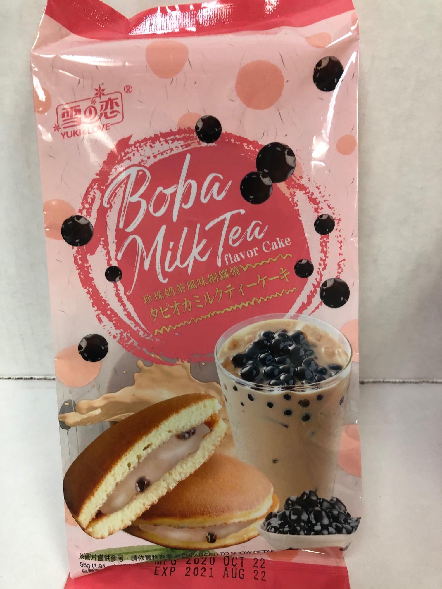 Boba Milk Tea Cake