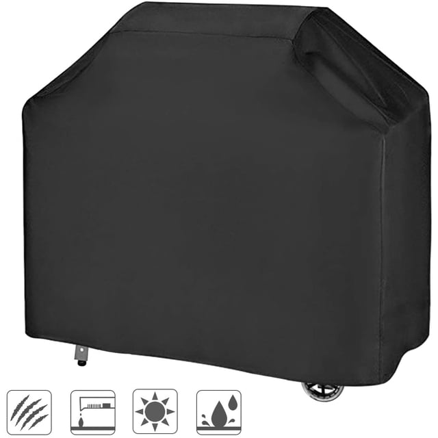 Cubierta Para Parrilla Parrilla De Gas Cubierta Para Parrilla Cubierta Impermeable Para Barbacoa Cubierta Protectora Campana (145x61x117cm) - Negro Sailing Electrónica