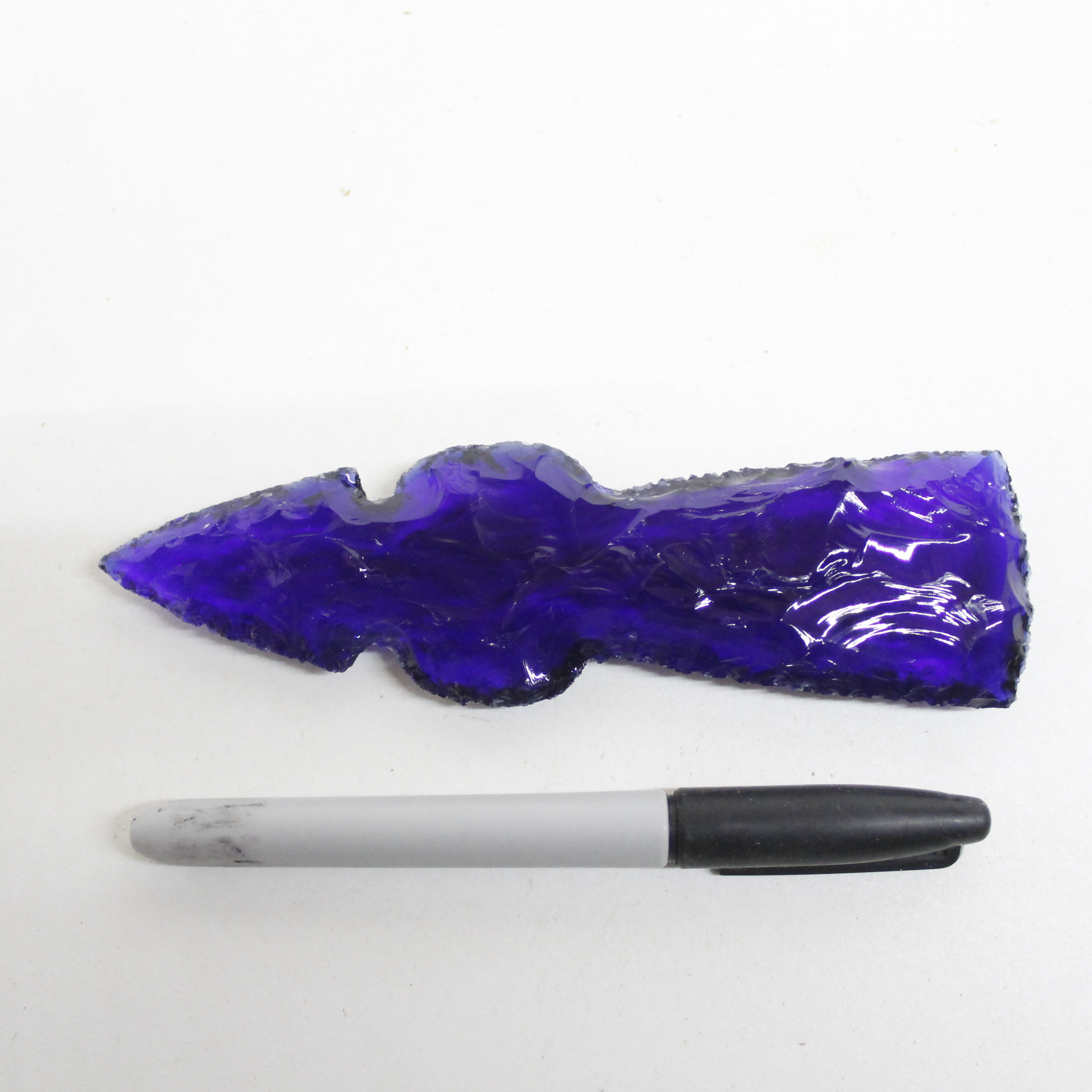 1 Glass Ornamental Tomahawk Head #2118 Ax Axe Hatchet