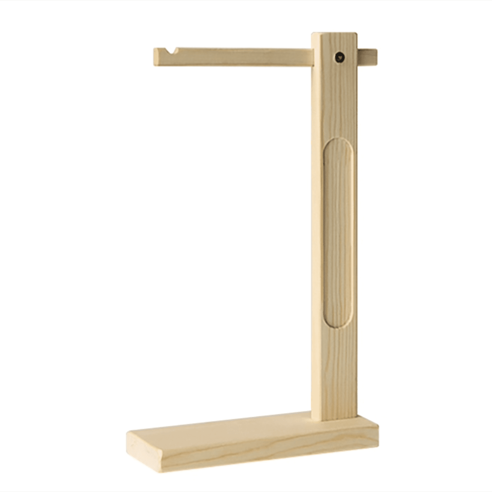 simhoa Wind Chime Stand Hanger Elegant Decorative Windchime Holder Hanging Rack for Pendant Necklace Accessories Sturdy Room Desktop Wood Color