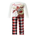 thumbnail image 2 of Pyjamas de Noël Assortis pour la Famille Ensembles de Pyjamas de Nuit pour Enfants-4t, 2 of 8