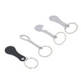 thumbnail image 2 of Shopping Trolley Coin Keychain, Durable Portable Metal Shopping Cart Key Ring Lightweight  For Supermarket, 2 of 8